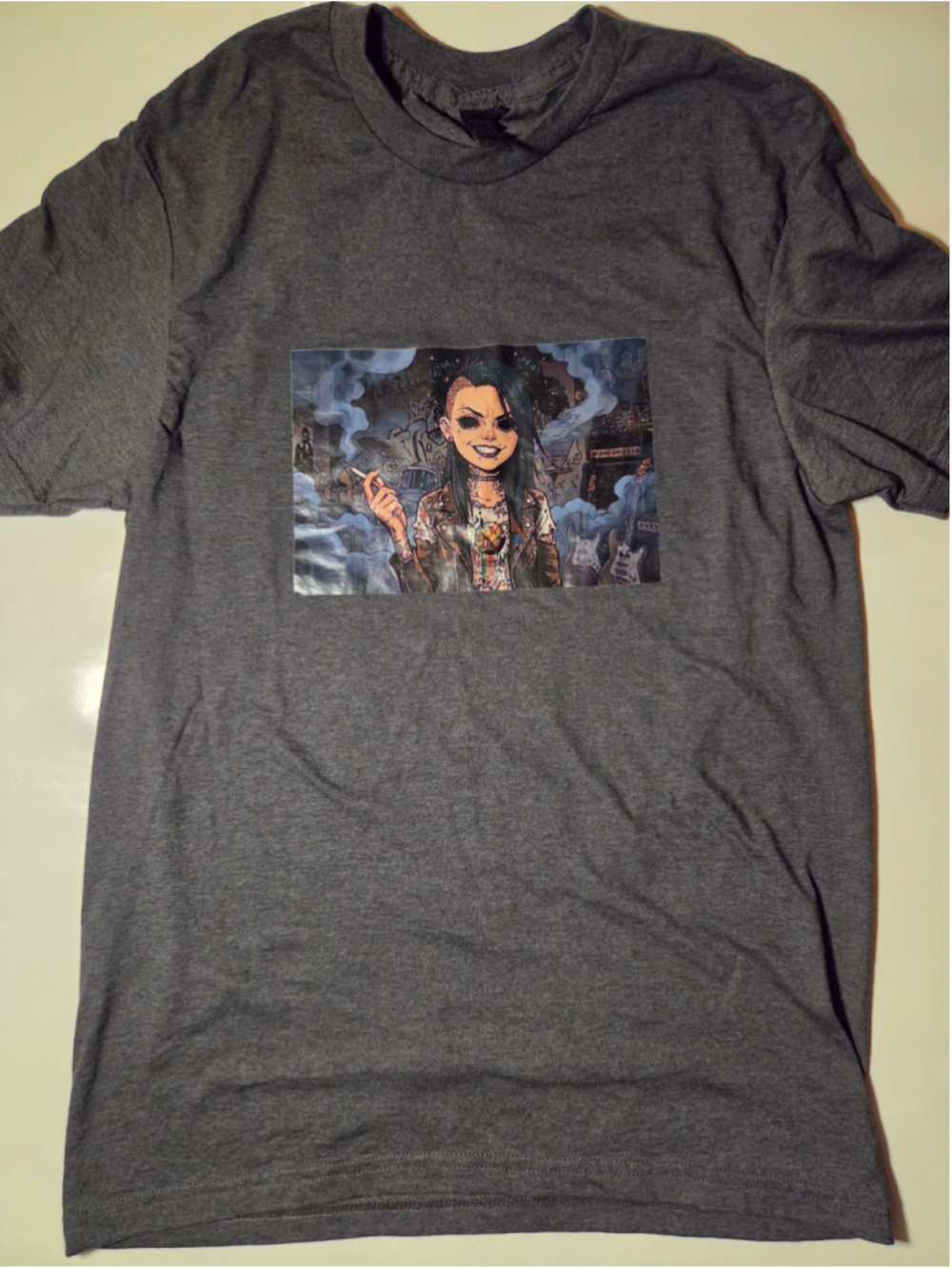 Custom gorillaz girl shirt